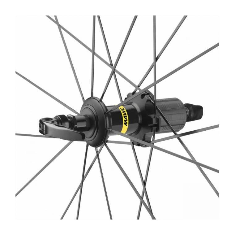 Mavic Aksium 19 Race Achterwiel Zwart
