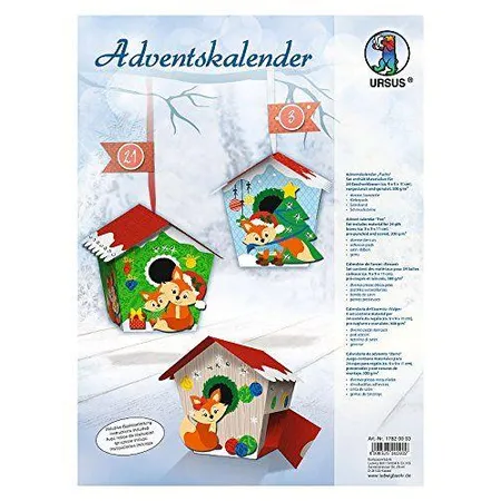URSUS Adventskalender Set Fuchs