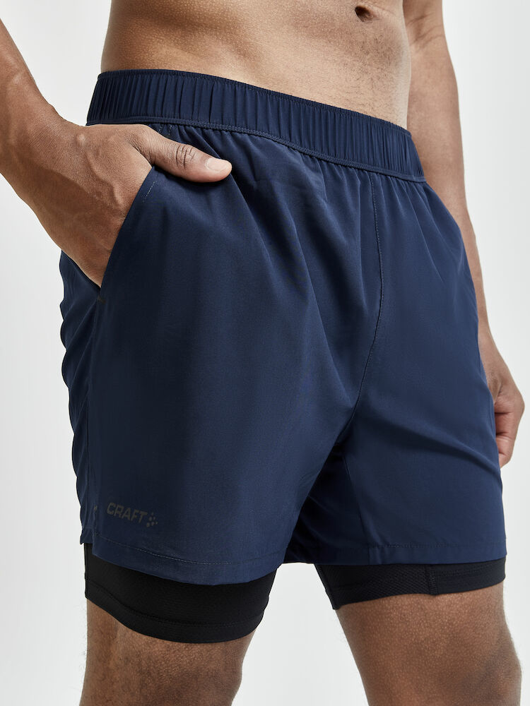 Craft Adv Essence 2in1 Stretch Shorts Blaze