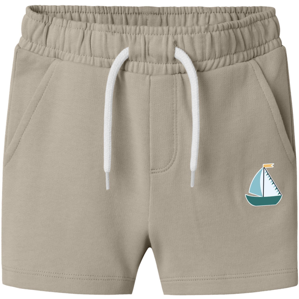 Køb Name It Island Fossil Fritzo Regular Sweat Shorts