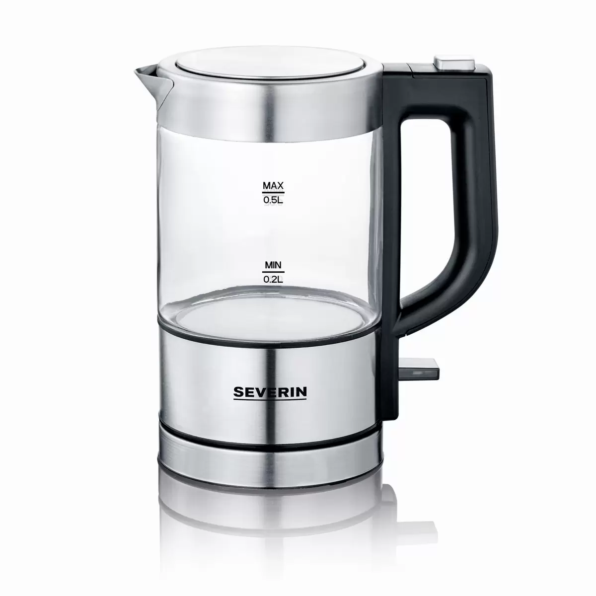 Wasserkocher bis 1 Liter Severin WK3472 Silber