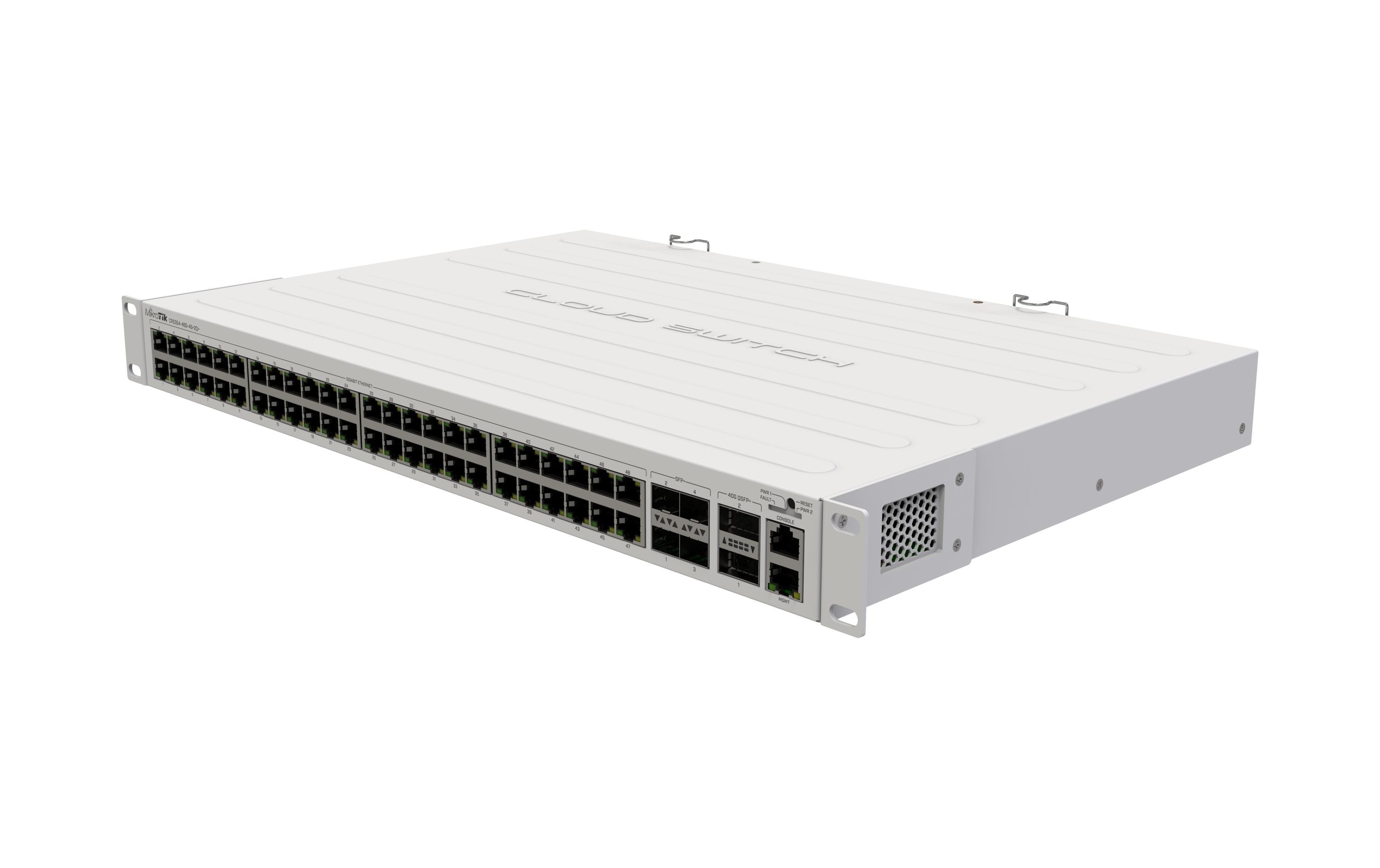 Switch CRS354-48G-4S+2Q+RM 54 Port<br>Full-Managed