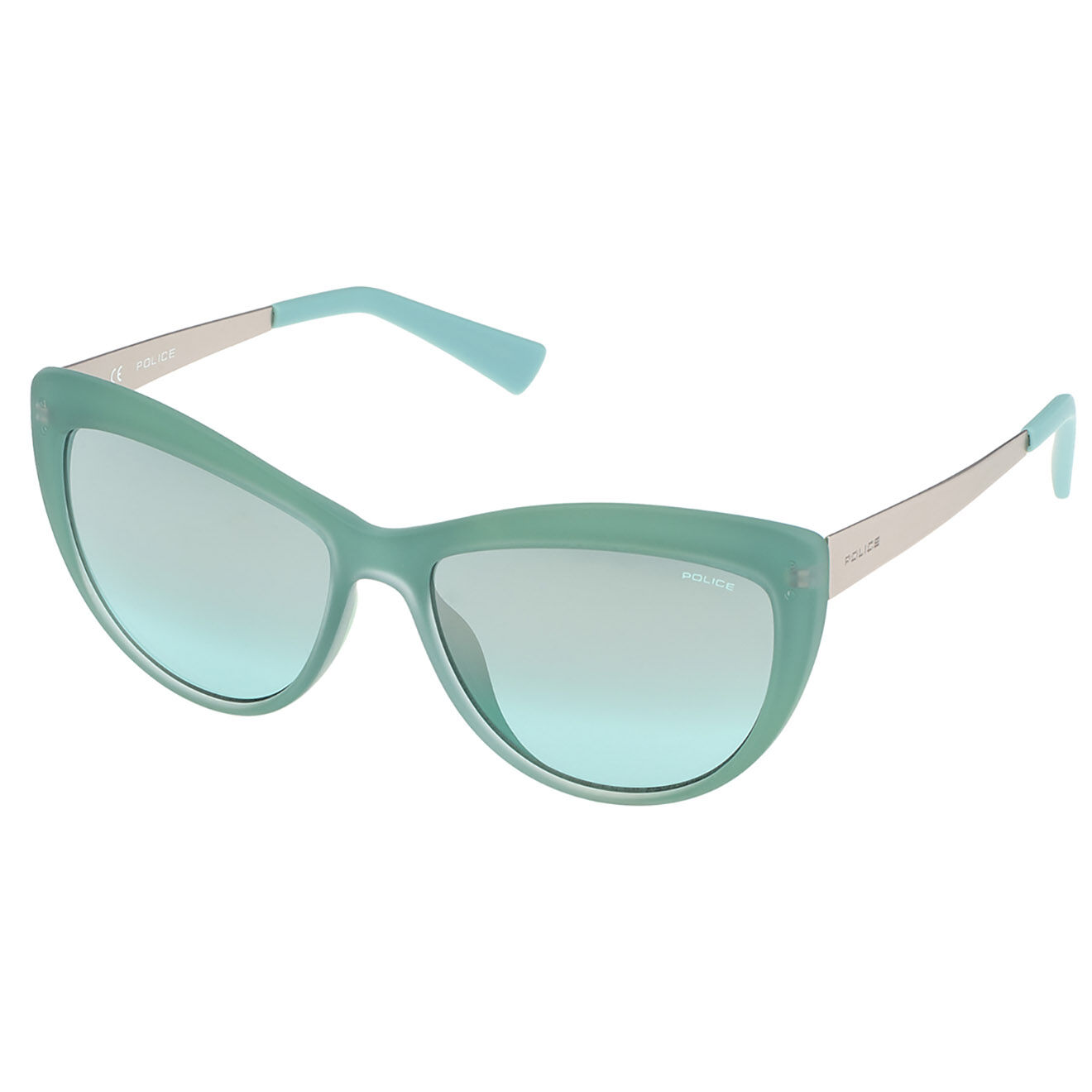 Police Lunettes de soleil Femme vertes