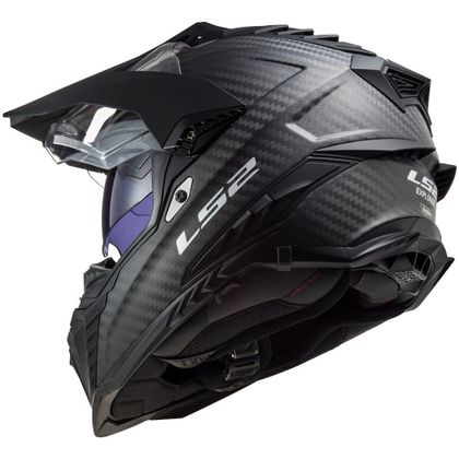 Casque LS2 MX701 - EXPLORER C - SOLID - Noir