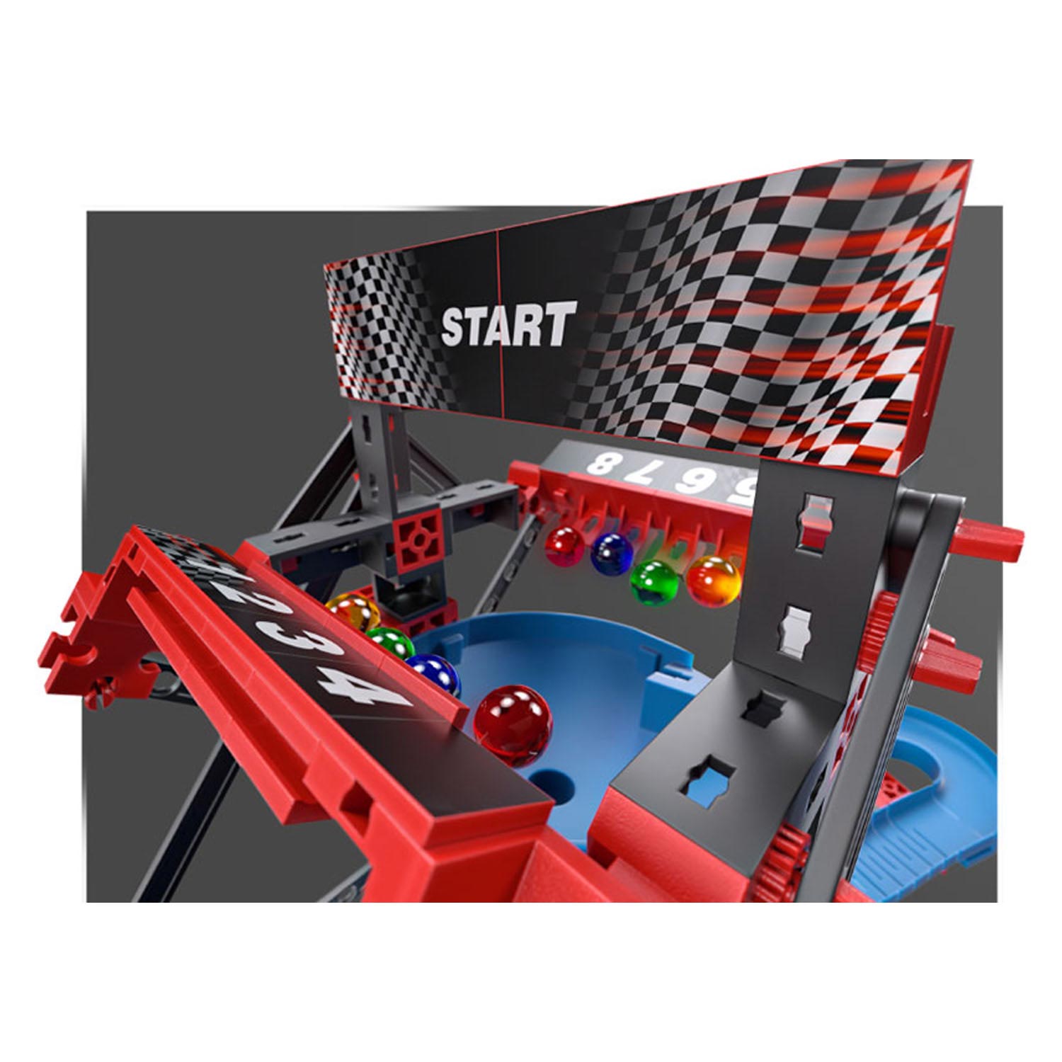 Fischertechnik Dynamic - Marble Competition Knikkerbaan, 697dlg.