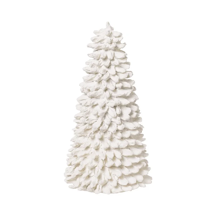 Broste Copenhagen - Pulp Deko-Tannenbaum, H 30 cm, weiss