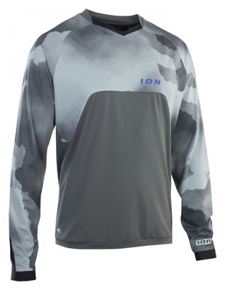 Maillot Manches Longues ION Traze Amp AFT Gris