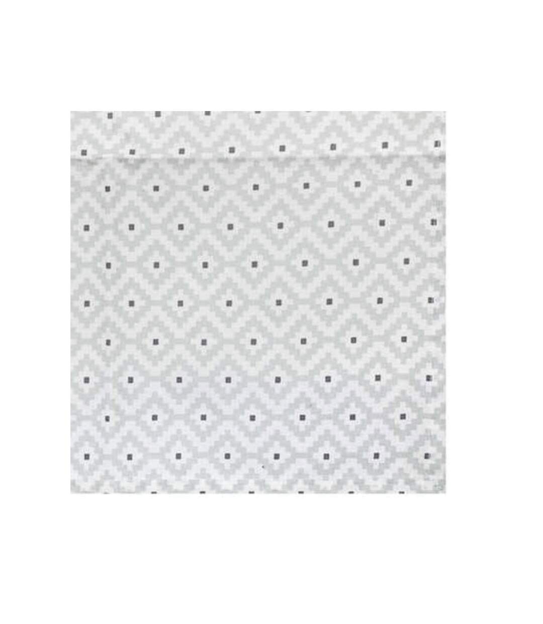 Lot de 4 Serviettes de Table Etnik 40x40cm Gris