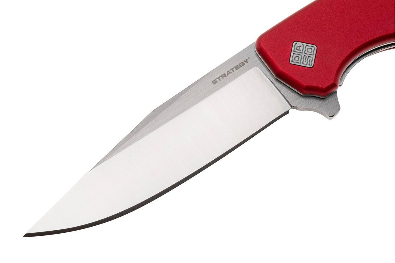 Ocaso Strategy 29RDS, Satin K110, Red Aluminium, zakmes, Mike Wallace design