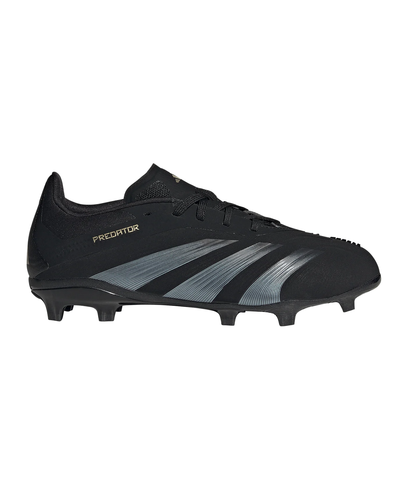 adidas Predator Elite FG Dark Spark Kids Schwarz Grau