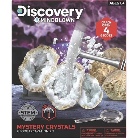 Discovery krystal Geode Excavation