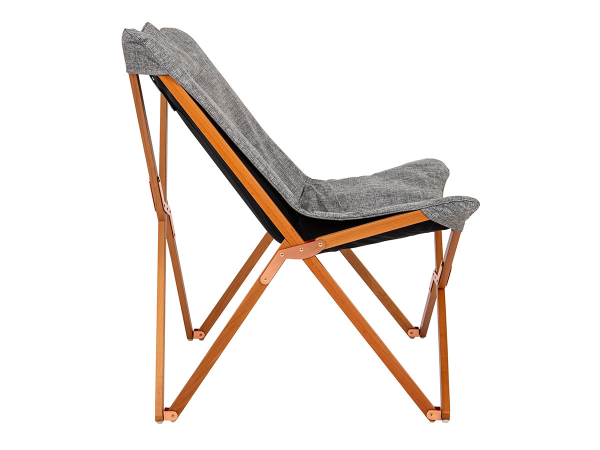 Bo-Camp Urban Outdoor Bloomsbury L vlinderstoel - Grey