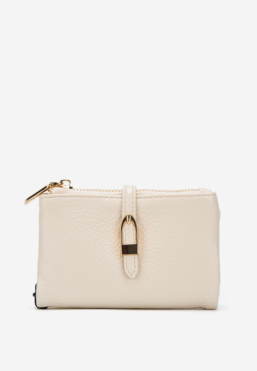 Portefeuille femme beige Selliena