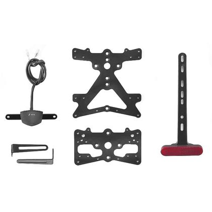 Support de plaque Rizoma FOX - Noir
