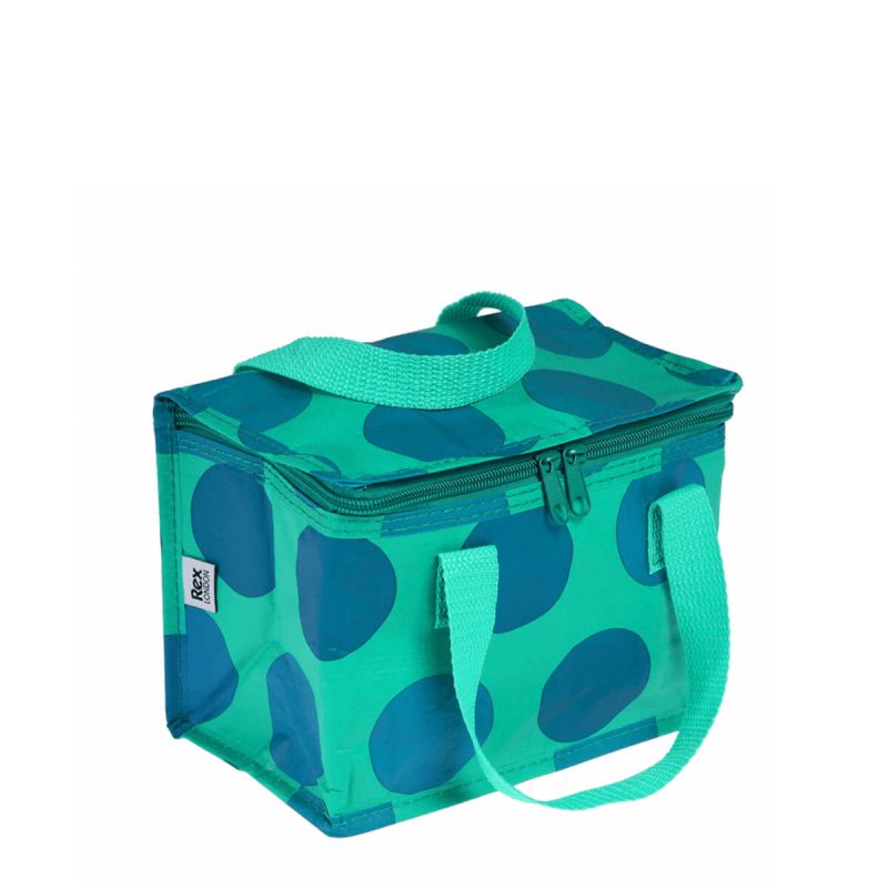Sac à Lunch Isotherme 21cm Spotlight Bleu sur Turquoise
