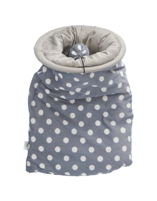 Adori Slaapzak Dotty - Kattenbed - Ø 30x53 cm Grijs