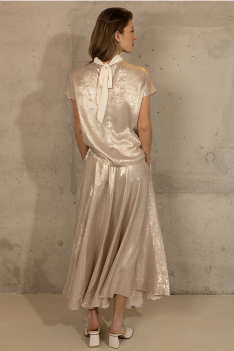 Kimara beige dames rok