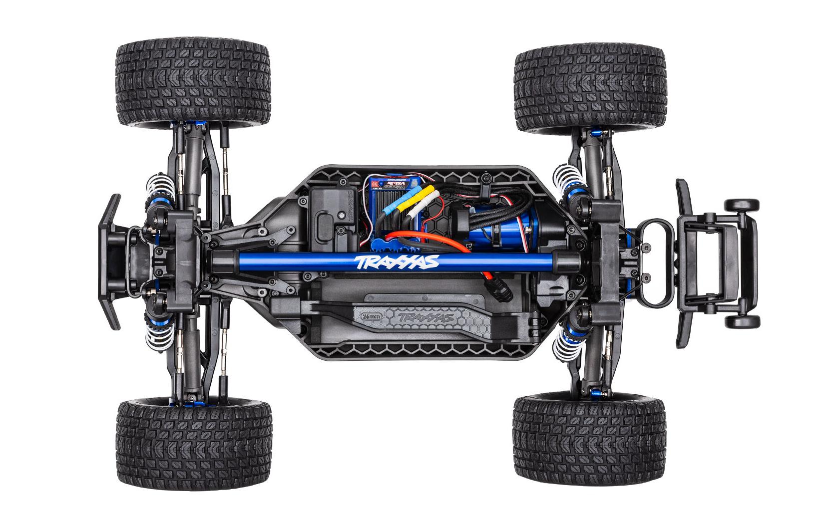 Stadium Truck Rustler 4x4 Ultimate Blau, ARTR, 1:10<br>4WD Stadium Truck mit Velineon VXL-3S Brushless Antrieb