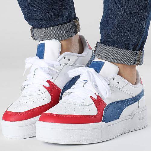 Baskets Femme CA Pro Block 392004 Puma White Cobalt Glaze