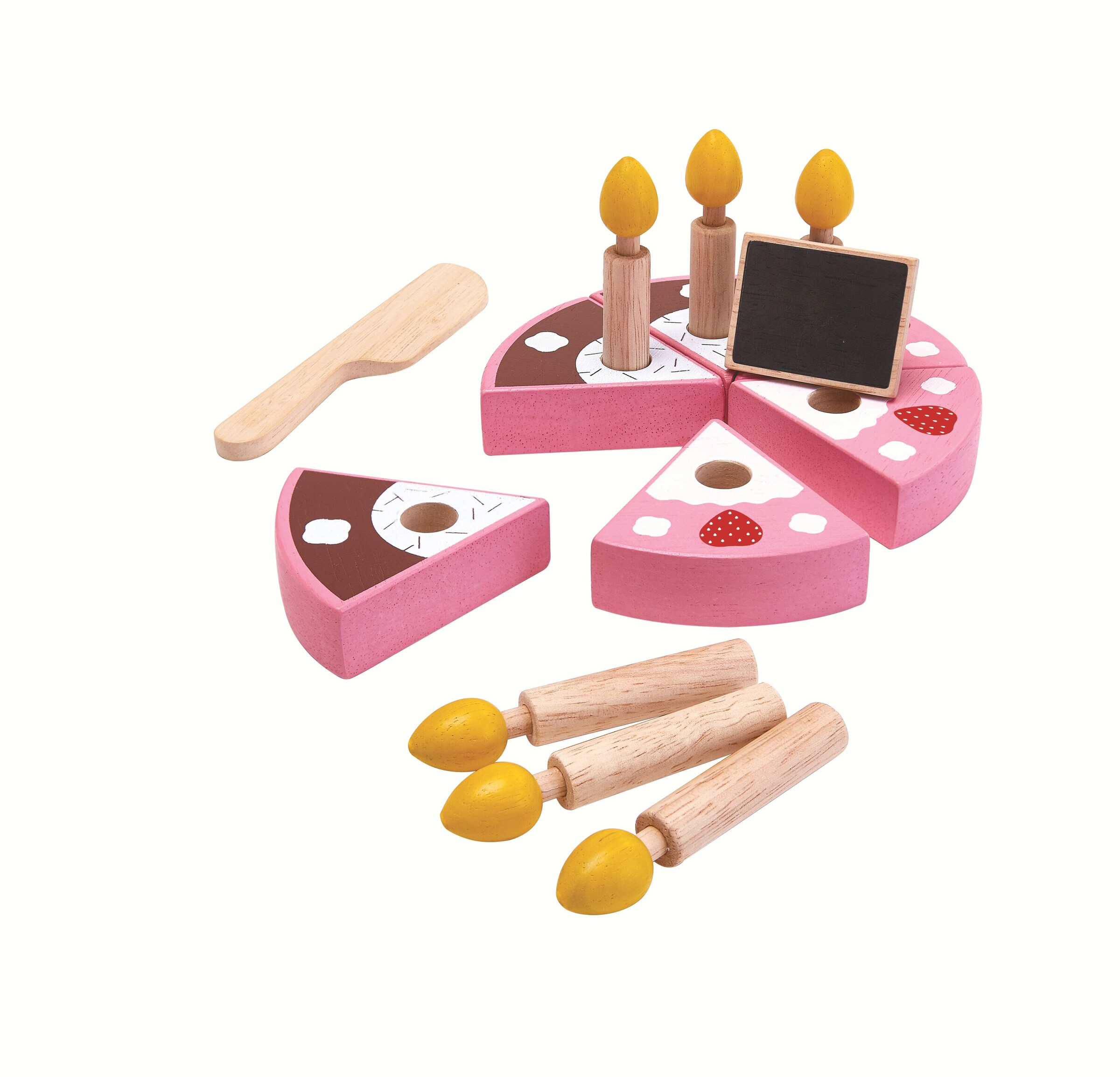 PlanToys Geburtstagskuchen Set