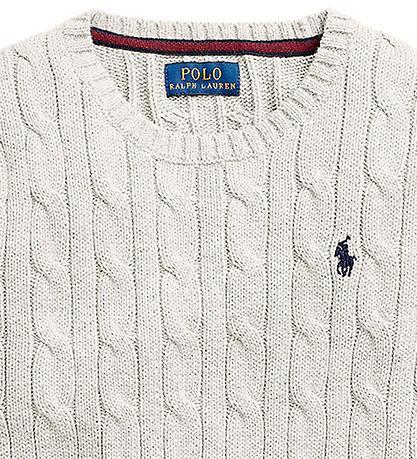 Polo Ralph Lauren Bluse - Strick - Weiß