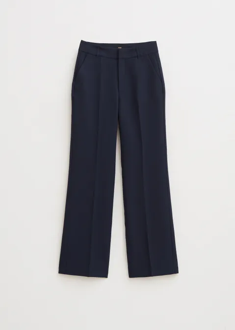 Wijde pantalon blauw (BLW.D)