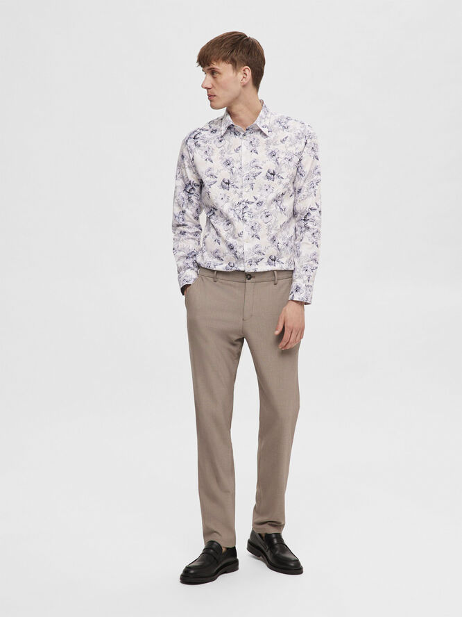 Selected Homme SLHSLIM-ROBERT FLEX 175 PANTS NOOS Sand