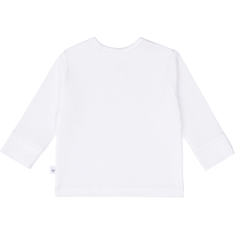 LÄSSIG Baby Langarmshirt gerippt milky weiß