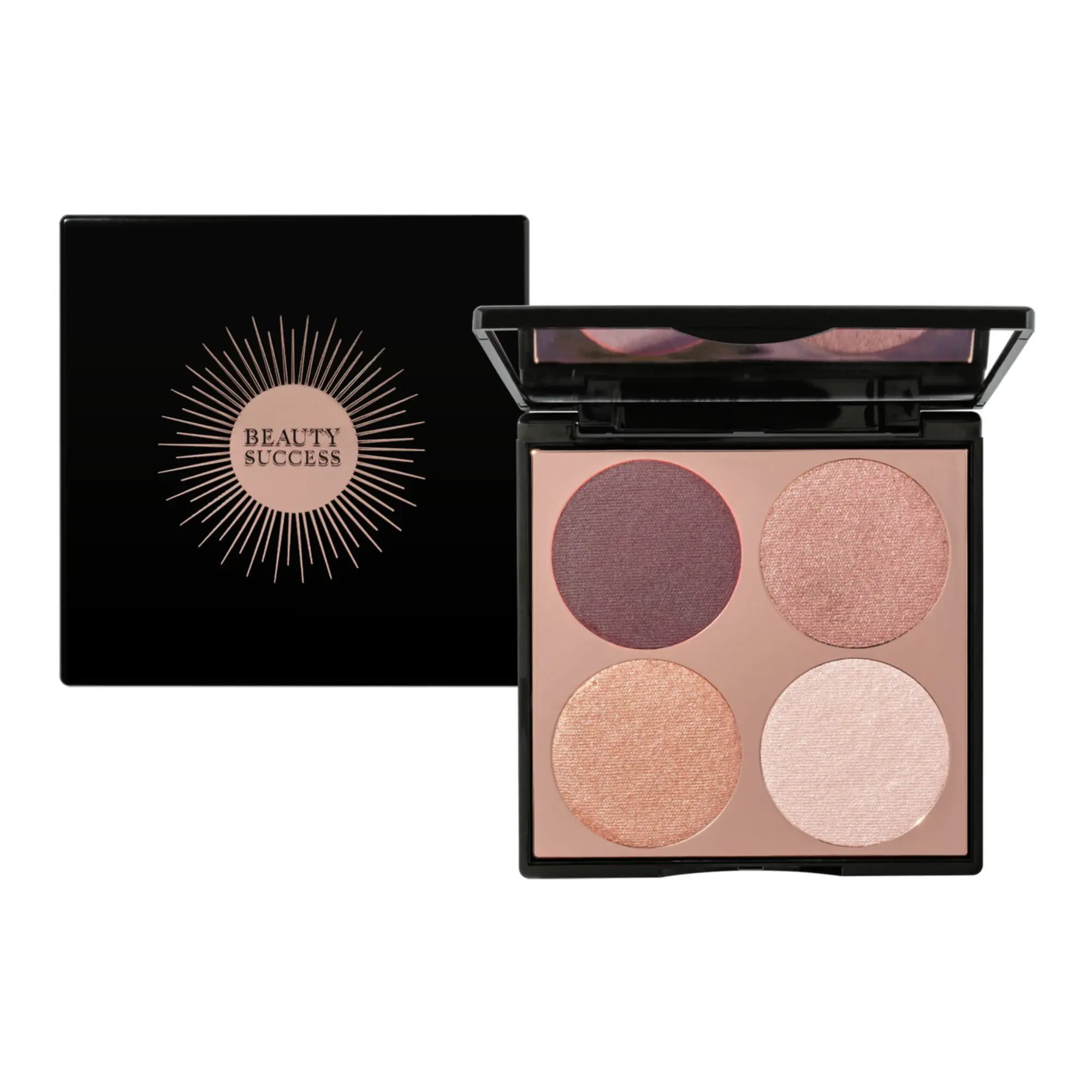 Beauty Success - Collection Noël 2023 Palette de 4 Fards à Paupières Golden Glow - Femme