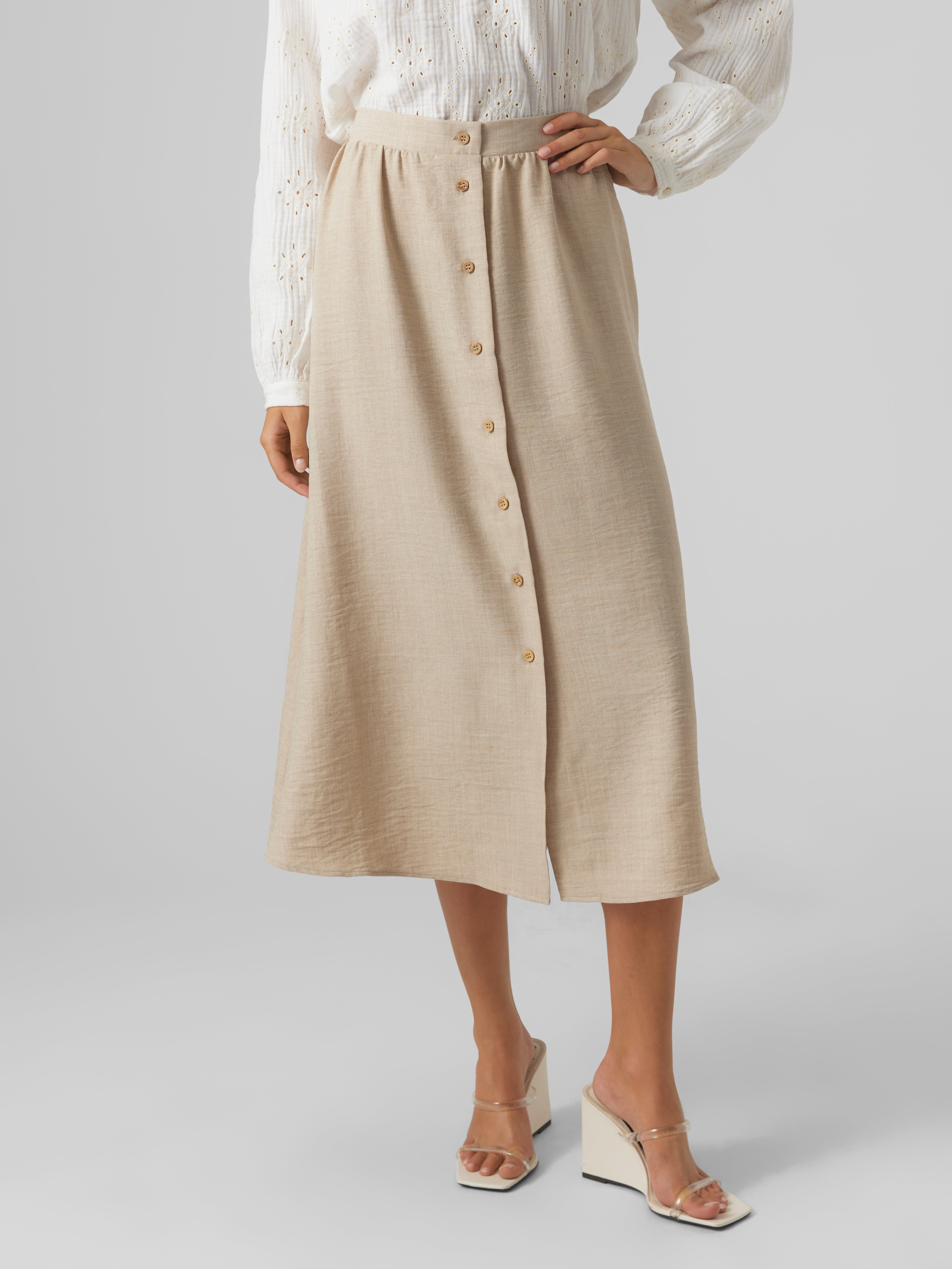 VMMELANEY High waist Lange rok