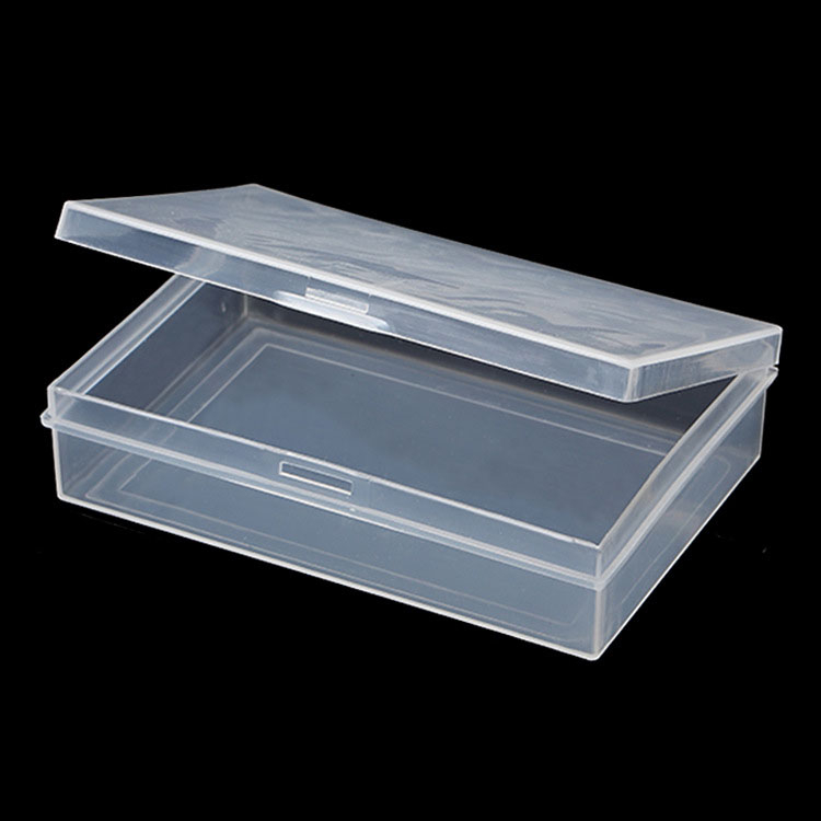 (95x65mm) Spielkarten Box Karten Aufbewahrungs Hülle Sammelkarten Schachtel Kartendeck Etui - Transparent