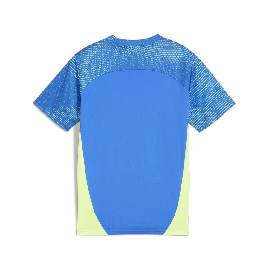 PUMA T-shirt d'Entraînement IndividualFINAL - Bleu/Fizzy Apple Enfant
