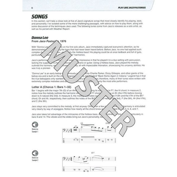 Hal Leonard Play Like Jaco Pastorius