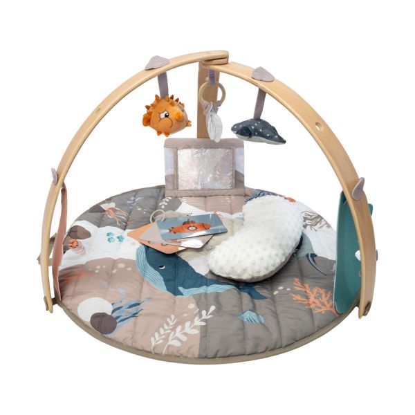Bo Jungle Wooden Play Gym - Ocean Bliss