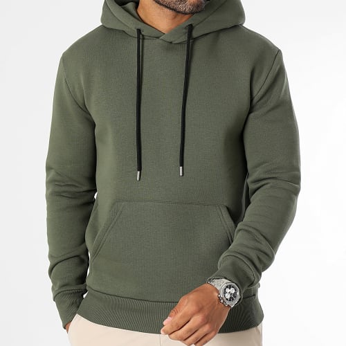 Sweat Capuche 3049 Vert Kaki