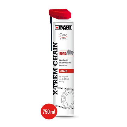 Graisse chaine Ipone CARELINE X-TREM CHAIN ROAD 750 ML Universel