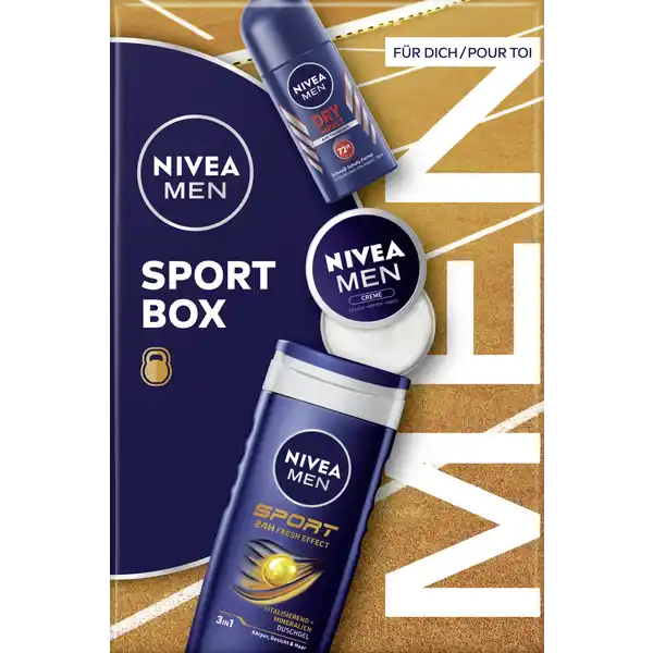 Sportbox Geschenkset