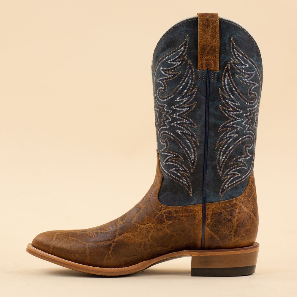 Ariat cowboyboots Bankroll bruin - blauw