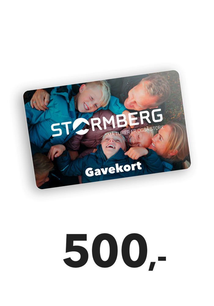 Stormberg Gavekort 500 kr