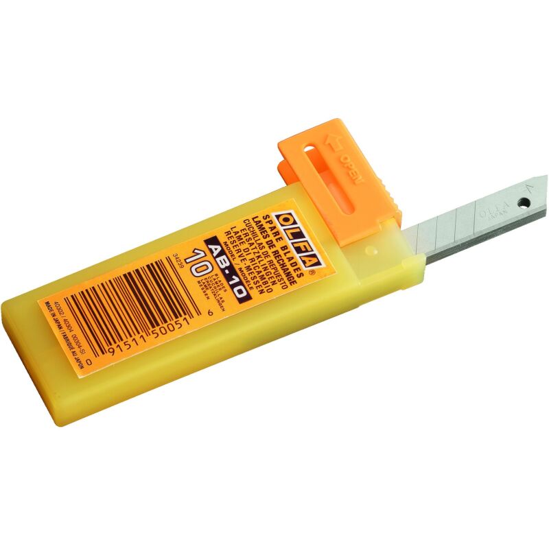 Lame pour cutters de bureau Olfa SPC-1 et A-1 9 mm - Etui de 10