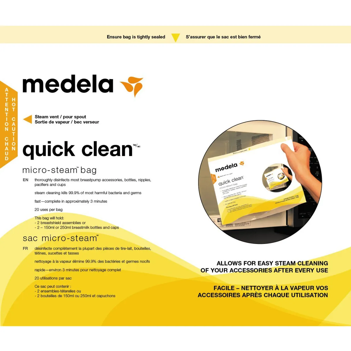 Medela Sac Micro-Steam