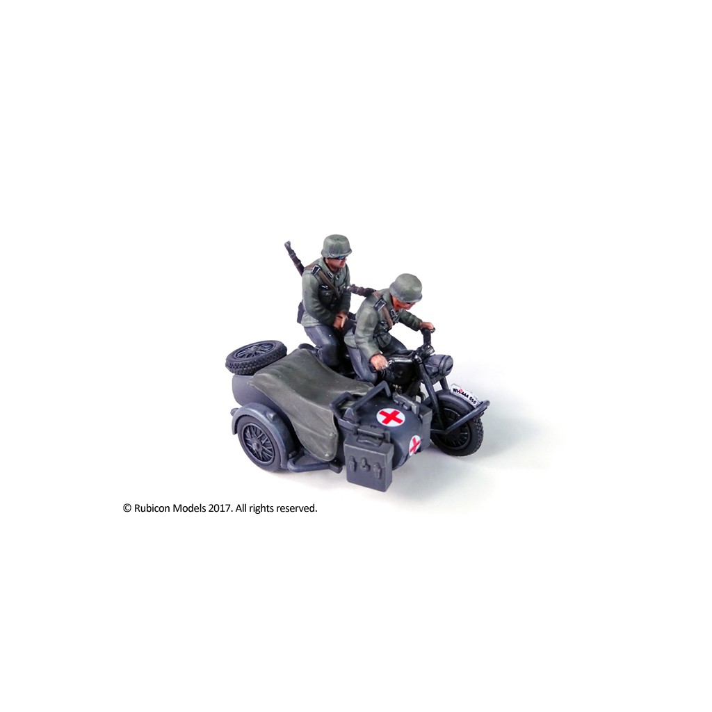German Motorcycle R75 with Sidecar (Europe)