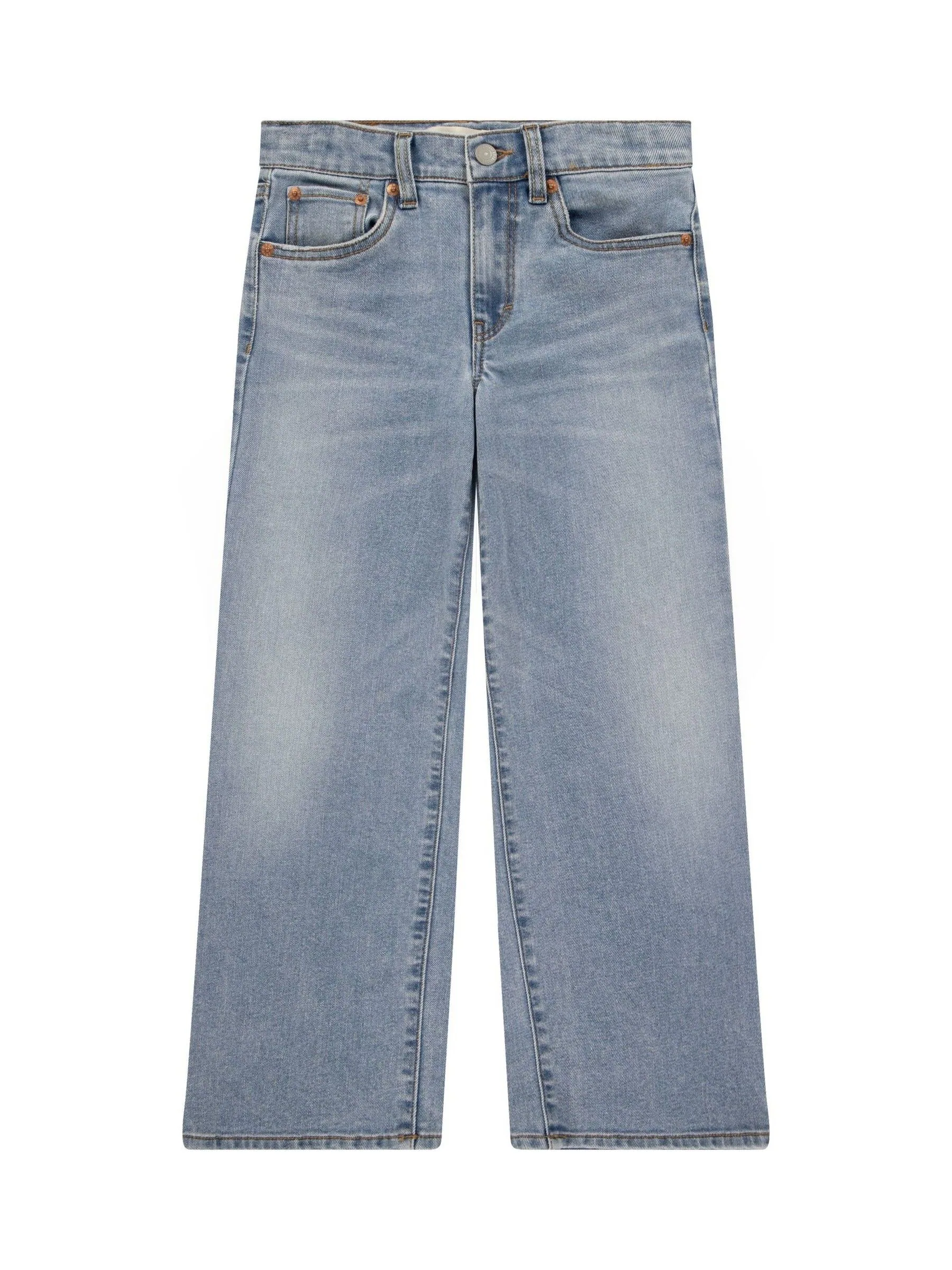 Hemelsblauw - Levi's® - Denim jeans met wijde pijpen