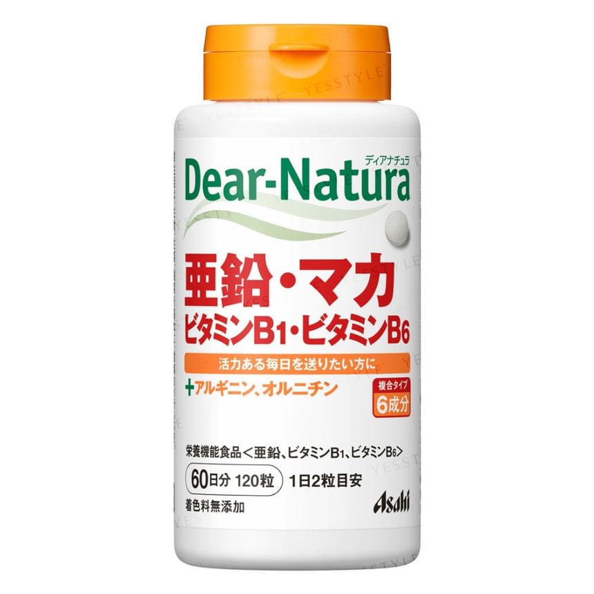 Asahi - Dear-Natura Zink Maca Vitamine B1 Vitamine B6