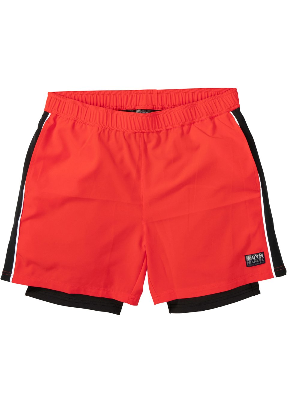 Legging de sport avec short, look 2en1, séchage rapide