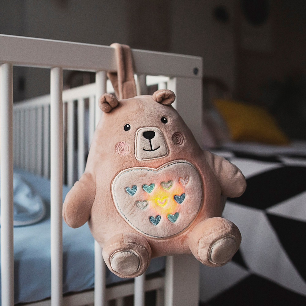 Tommee Tippee Grofriend Bennie der Bär, ein weiches Einschlafhilfe-Kuscheltier