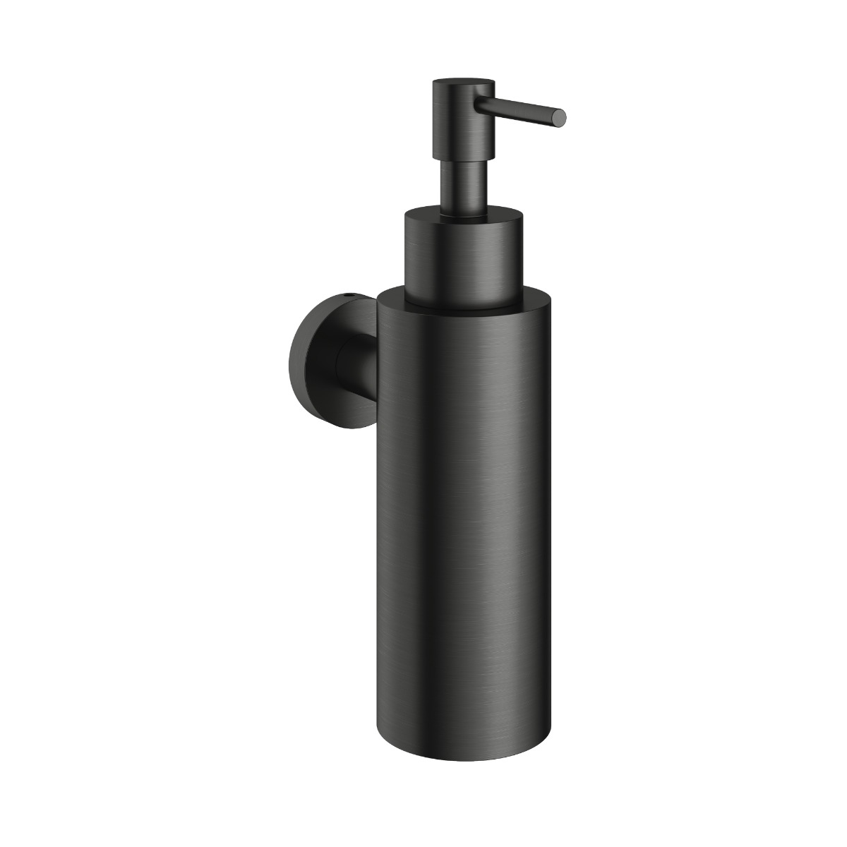 Hotbath &More zeepdispenser geborsteld zwart PVD