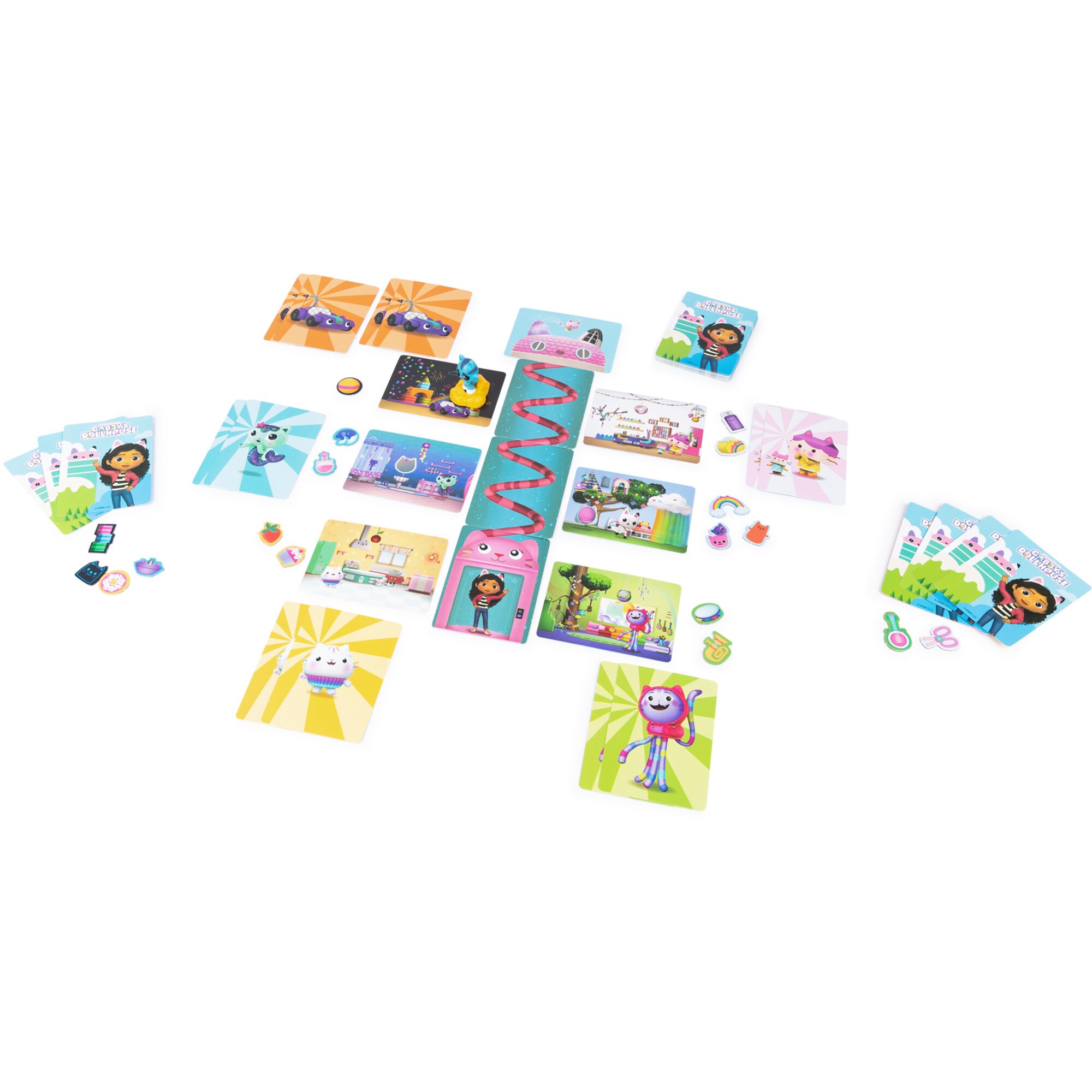 Spin Master Kartenspiel Gabby's Dollhouse Match-ical Kartenspiel