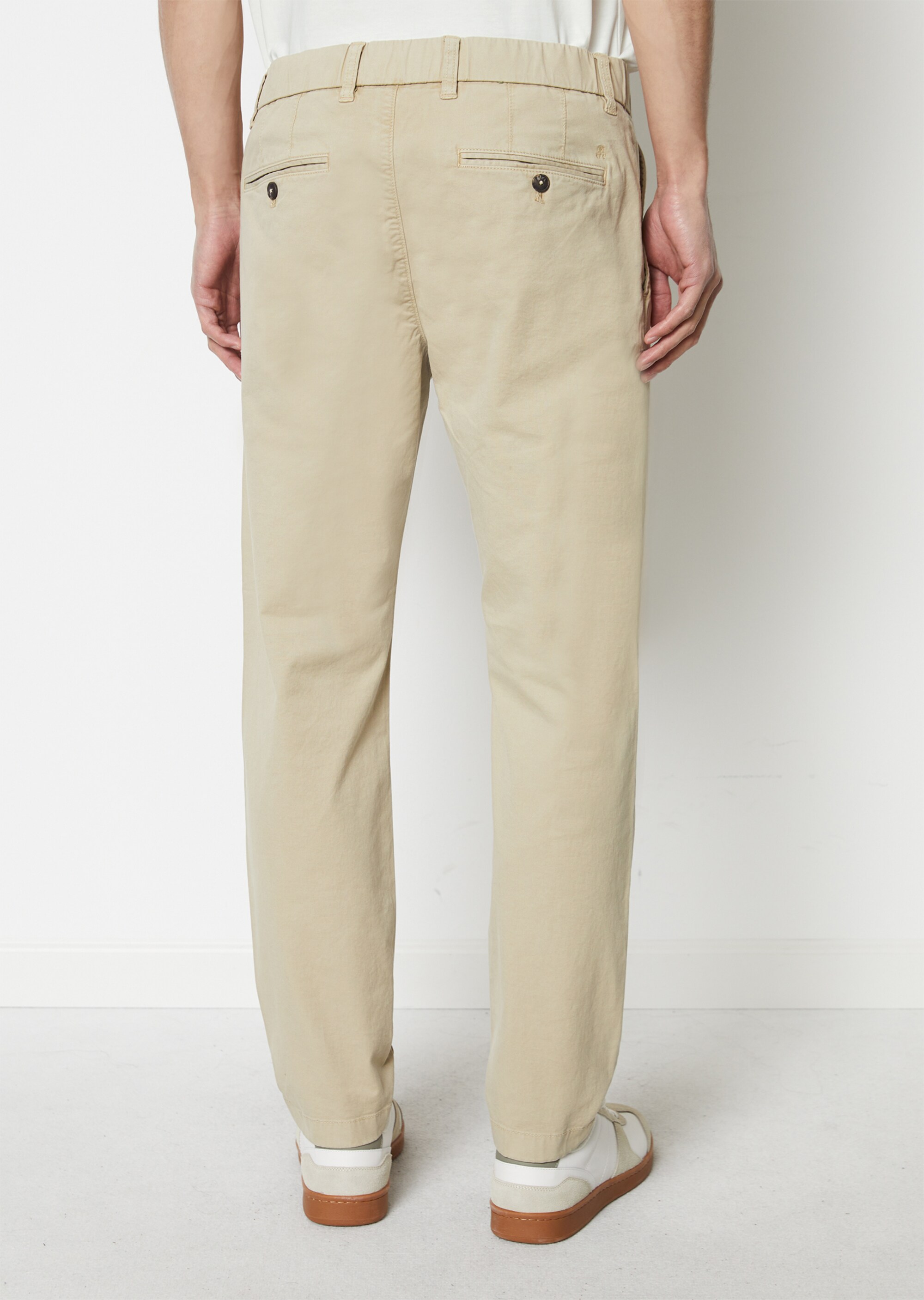 Chino - Modell OSBY jogger tapered aus hochwertigem Bio-Baumwolle-Mix