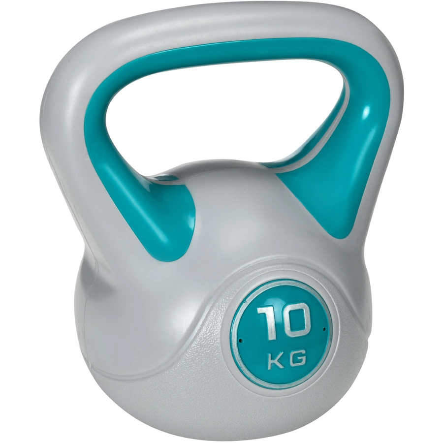 SPORTNOW Kettlebell mit Griff blau